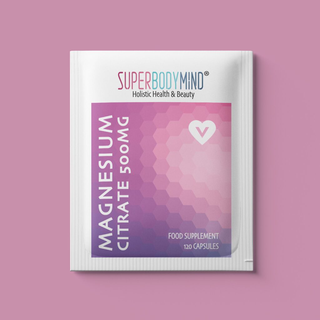 Magnesium Citrate 150mg 120 Capsules Ⓥ - Image 2