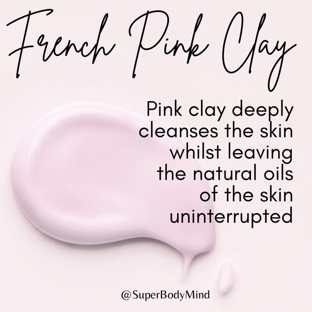 Pink Clay Face Mask Ⓥ 50ml - Image 3